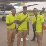 FC-Players-pose-for-a-picture-at-the-Owando-Aerodrome